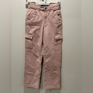 Hollister Co. Women's Pink Trousers Ultra High-Rise DD Pant Size 23R
